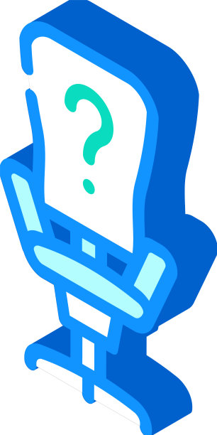 员工搜索等距图标图片下载