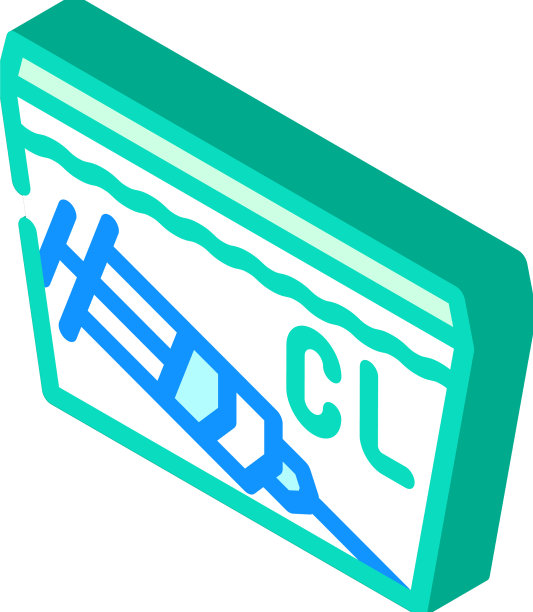 医疗废物处理等距图标图片下载