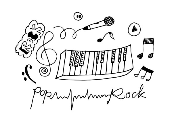 音乐背景手绘音乐设置图片下载