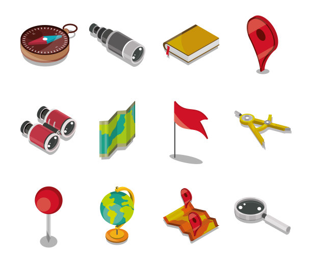 图标集地理图片下载