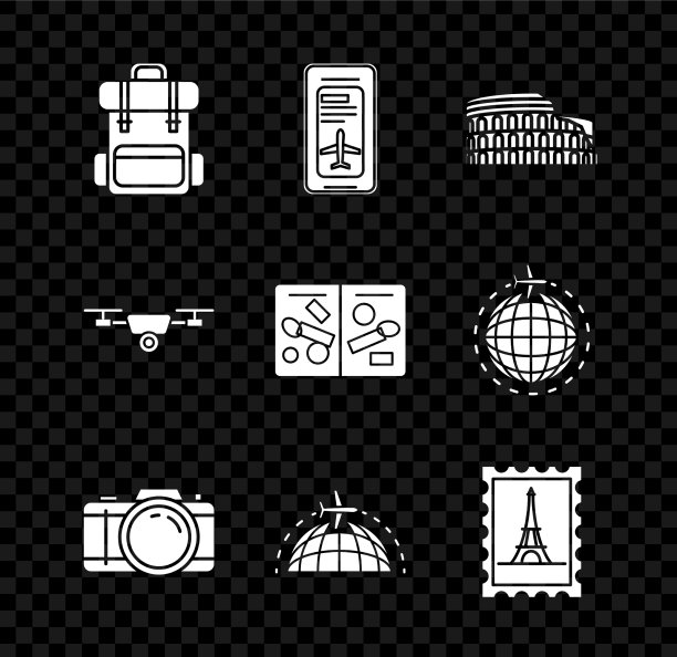 Set远足背包意大利罗马体育馆照片图片下载