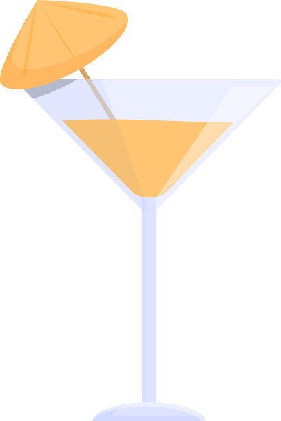 夏季鸡尾酒图标卡通派对饮料图片下载