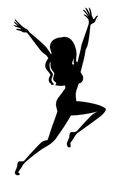 穿着红色泳衣的美女跳了起来图片下载