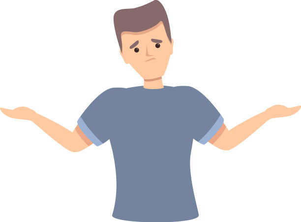 选择困惑图标卡通的不确定性图片下载