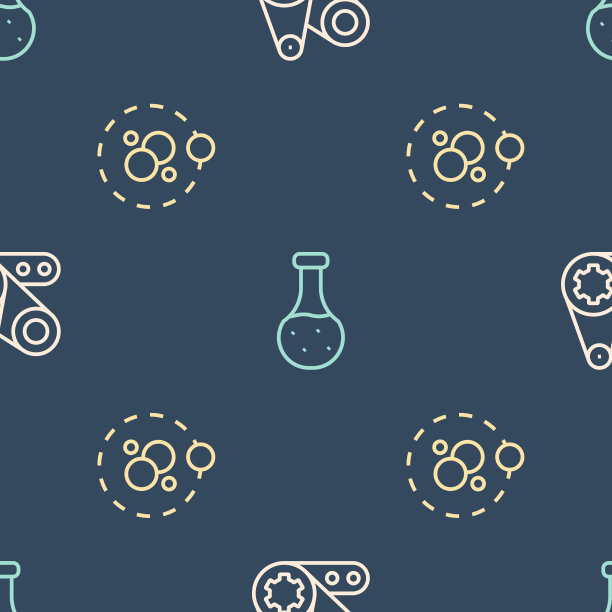 设置线同步带组件原子和试管图片下载