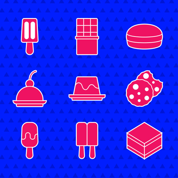 制作布丁，奶油蛋羹，冰淇淋，布朗尼，巧克力图片下载