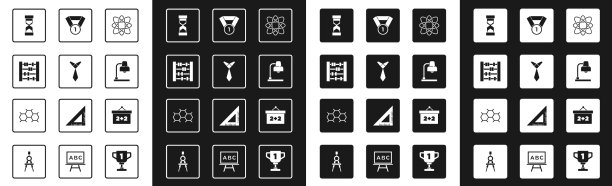 设原子系算盘老沙漏用沙图片下载