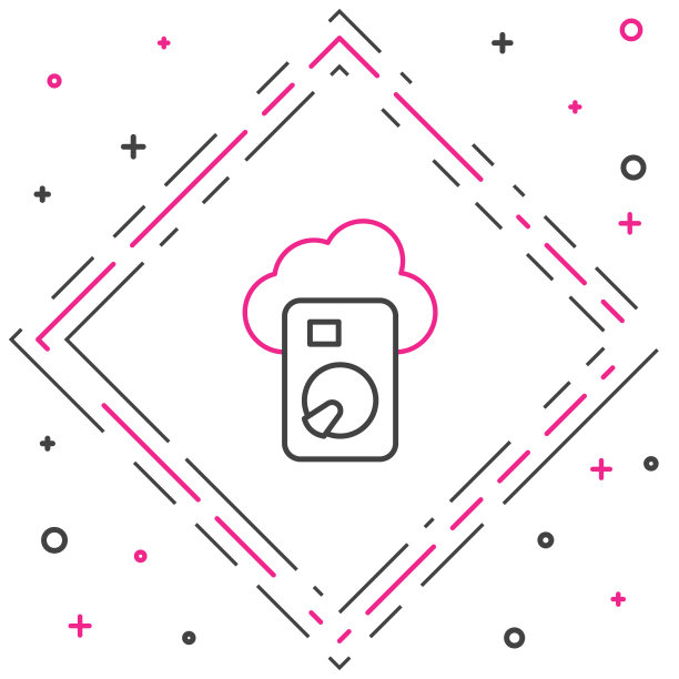 行云数据库图标隔离在白色图片下载