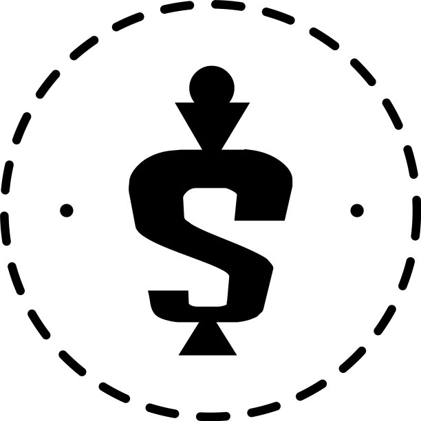 潮流扁平风格现金图标图片下载