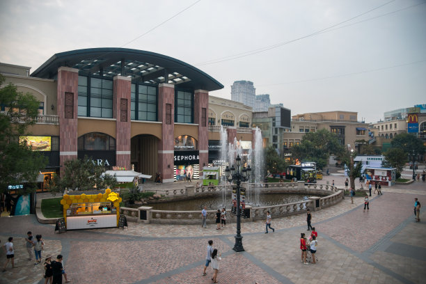 北京蓝色港湾图片下载