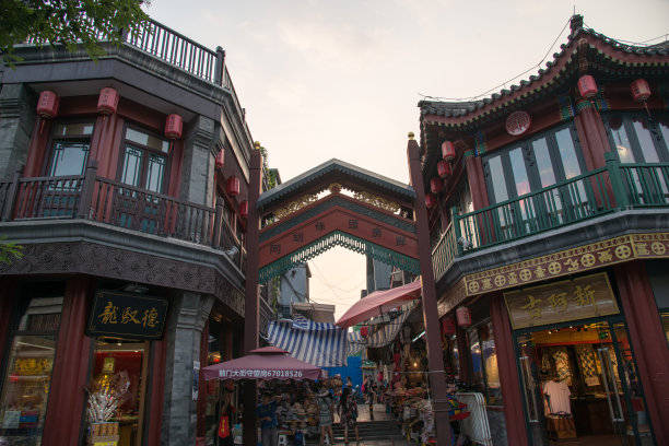 北京前门大街图片下载