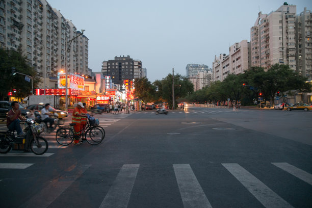 北京街市夜景图片下载