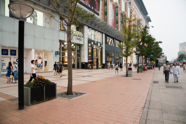 北京王府井大街图片下载