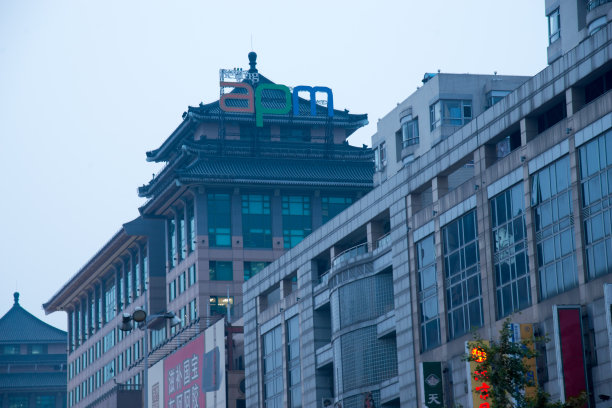 北京王府井大街图片下载