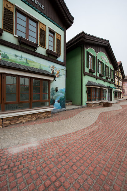 北京通惠小镇酒吧街图片下载