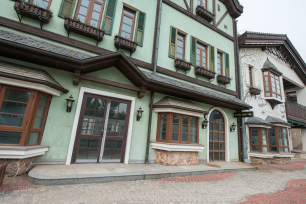 北京通惠小镇酒吧街图片下载