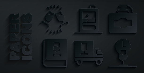 集酒车纸板箱酒书左右图片下载