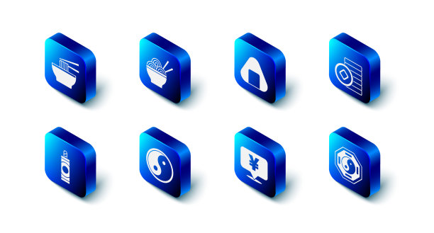 把亚洲面条放在碗里做成寿司图片下载