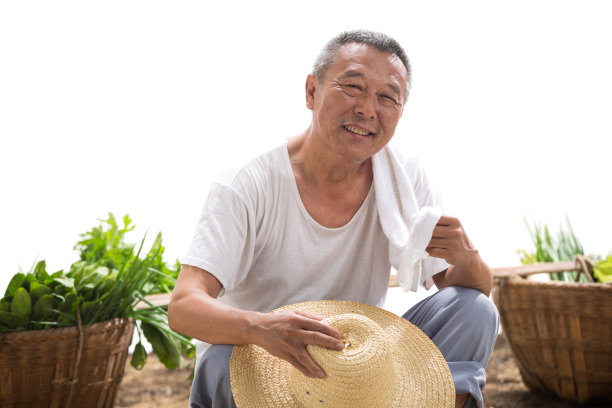 农民和他的蔬菜图片下载