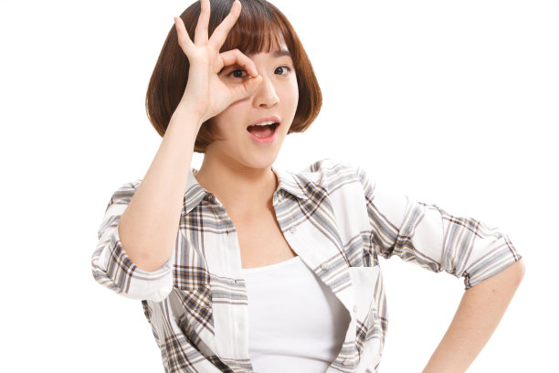 青春活力的青年女人图片下载