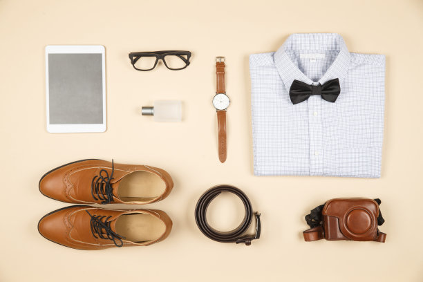 男性个人随身用品图片下载