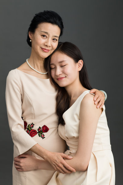 幸福母女图片下载