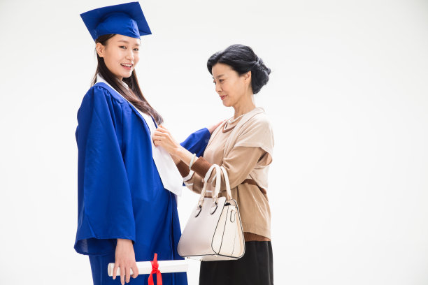 幸福快乐的母女图片下载