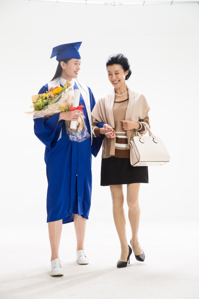 幸福快乐的母女图片下载