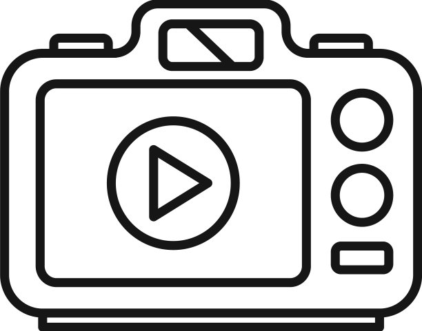 照片相机图标轮廓数码图片图片下载