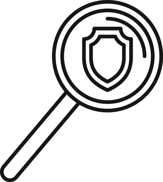 可靠性搜索图标大纲奖金图片下载