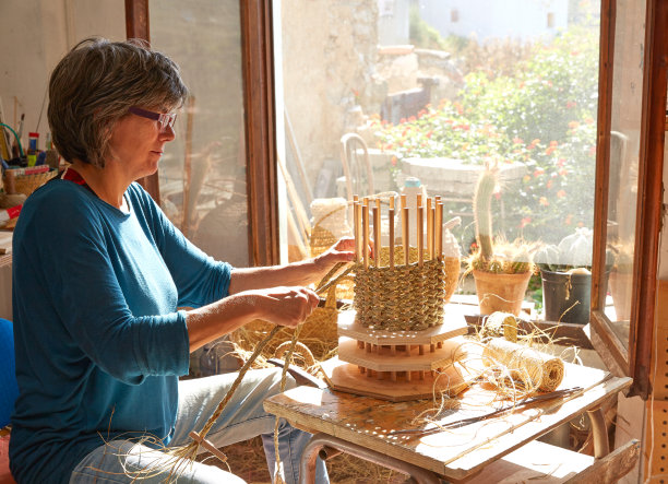 埃斯帕特halfah草手工艺人图片下载