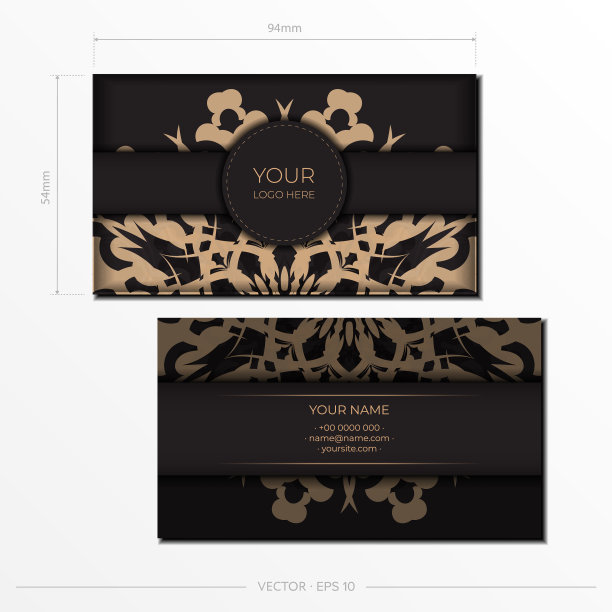 模板用于印刷设计名片图片下载
