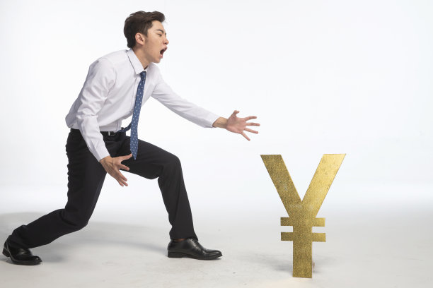 商务青年男人理财图片下载