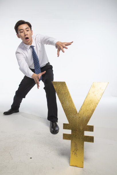 商务青年男人理财图片下载