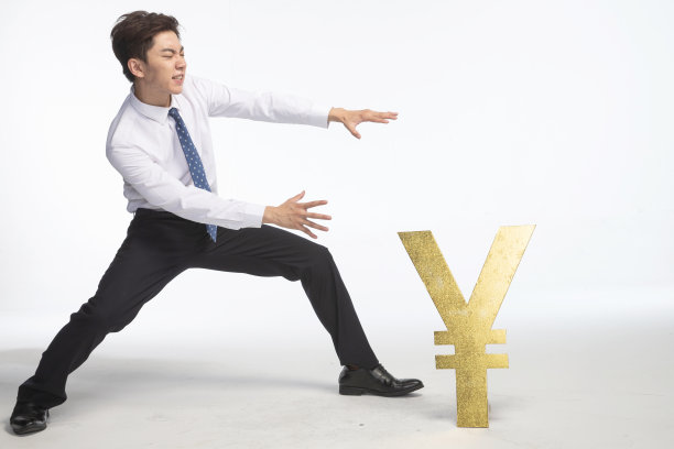 商务青年男人理财图片下载