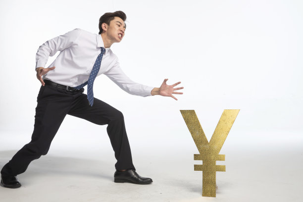 商务青年男人理财图片下载