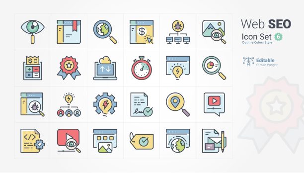 Web SEO图标收集6/6图片下载