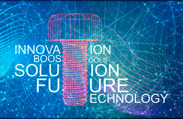 抽象剪影的螺栓与文字云图片下载