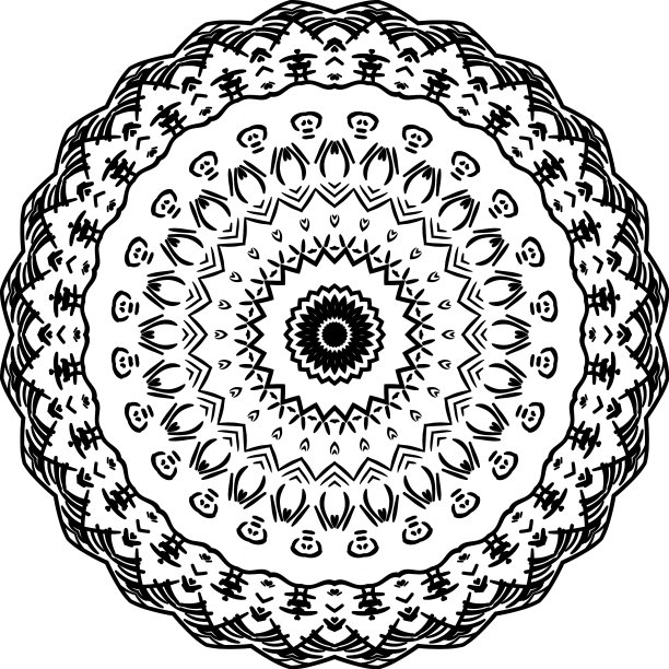 神圣的象征，民族图案，亚洲，印度，东方图片下载