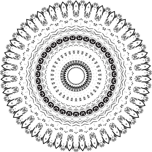 神圣的象征，民族图案，亚洲，印度，东方图片下载