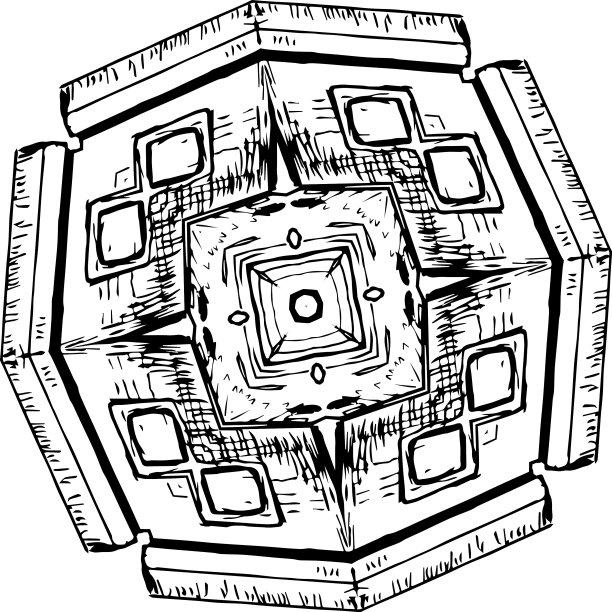 图案点缀黑白轻松图片下载