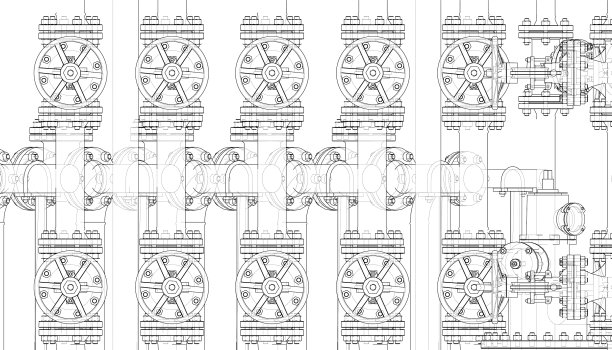 阀门等工业设备图片下载