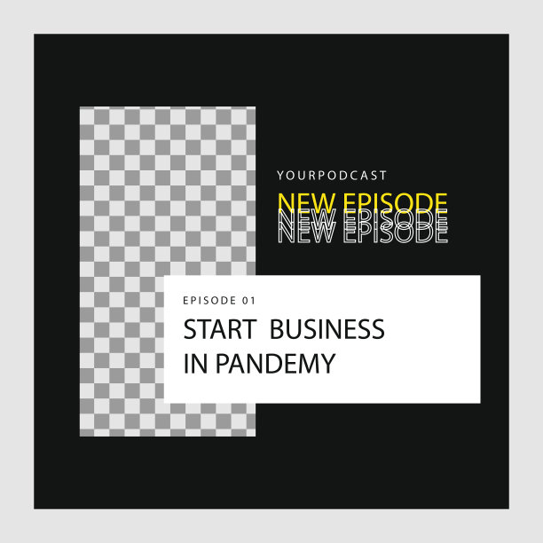 商业主题的社交媒体帖子模板图片下载