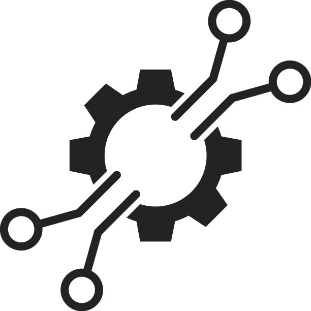 电子机械平面图标图像图片下载
