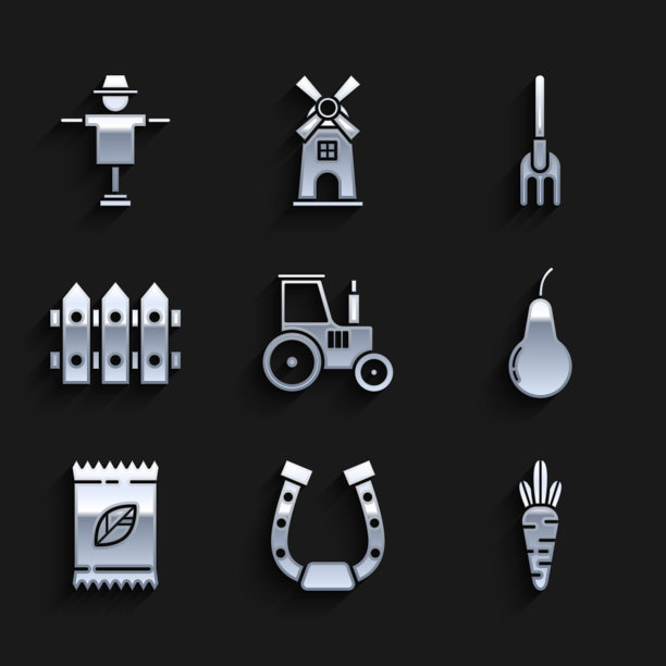 集拖拉机马蹄形胡萝卜梨一包图片下载