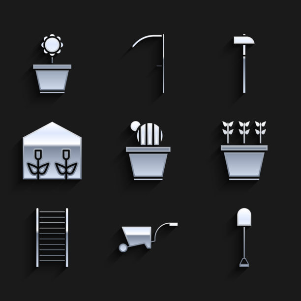 将仙人掌和多肉放在罐式手推车里图片下载