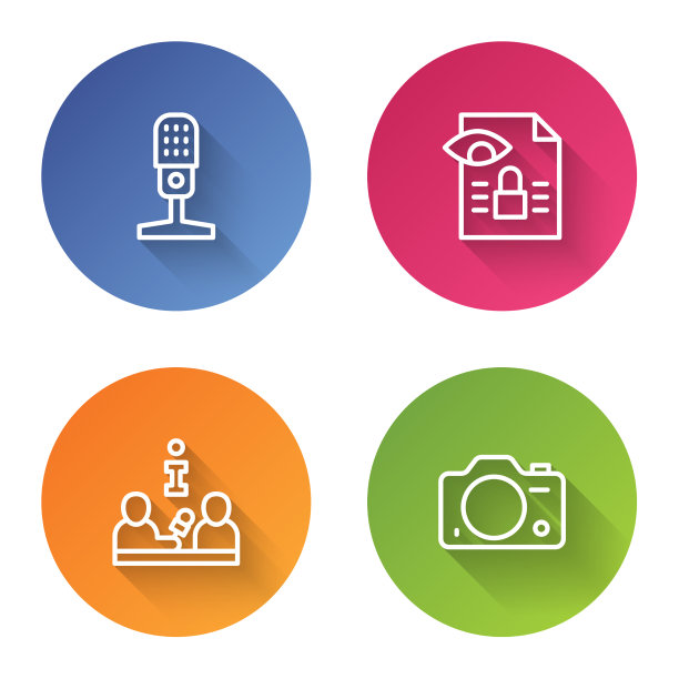 设线麦克风新闻调查图片下载