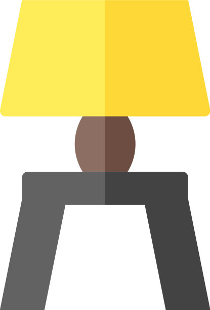 与标志灯的扁平风格图标完美图片下载