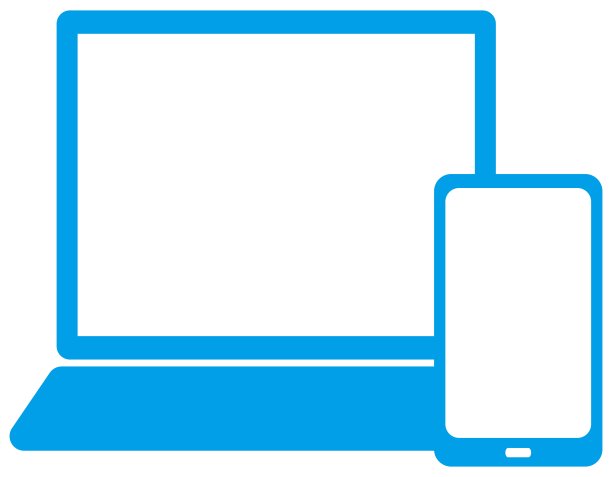 智能手机、平板电脑和电脑的框架/插图材料(矢量插图)图片下载