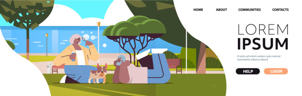 老夫妻吹泡泡，消磨时光图片下载